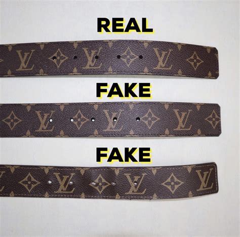 real vs replica louis vuitton belt